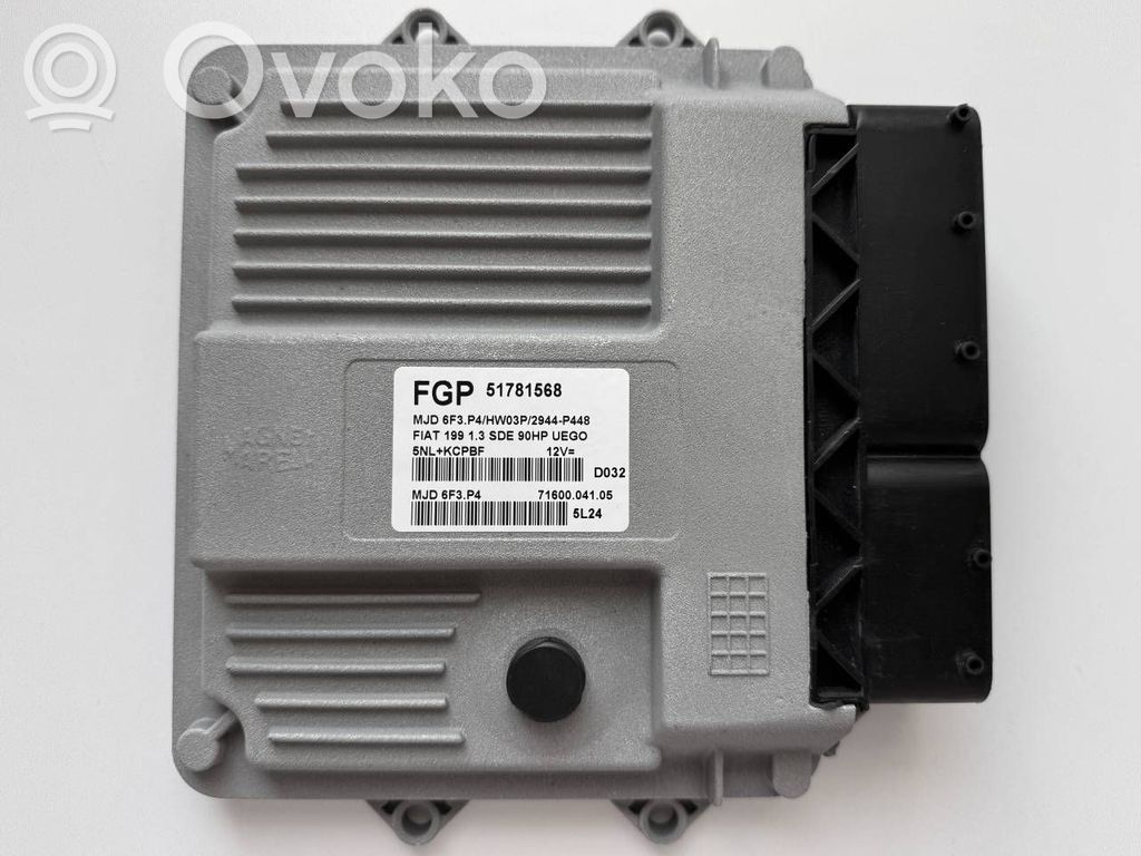 Fiat Grande Punto Engine control unit/module 