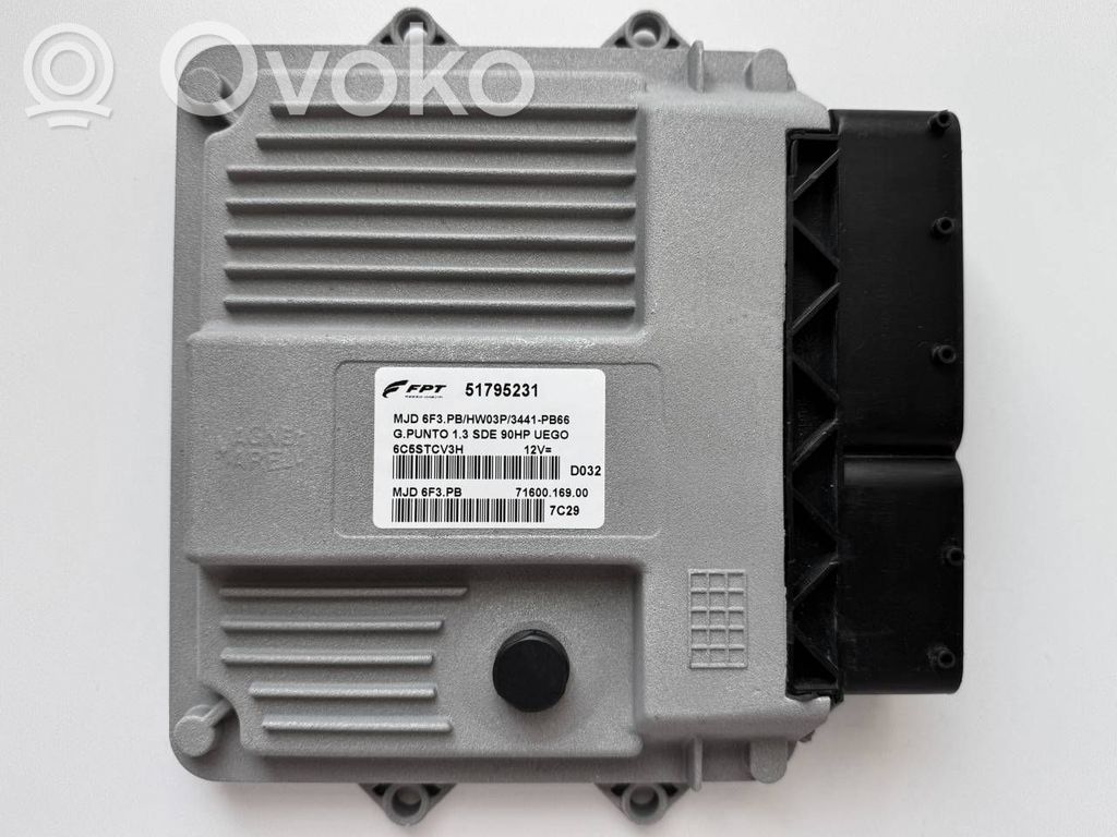 Fiat Grande Punto Engine control unit/module 