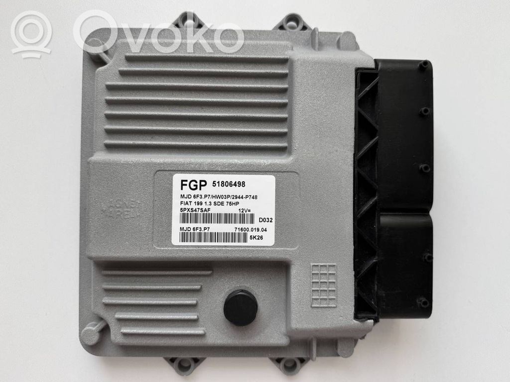 Fiat Grande Punto Sterownik / Moduł ECU 