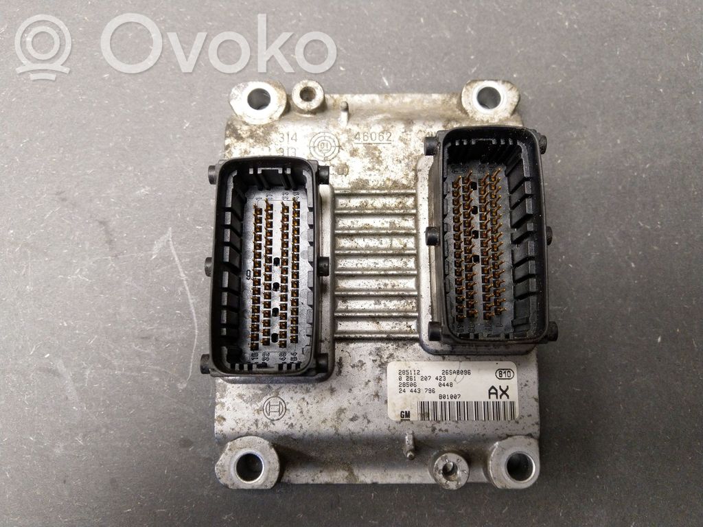 Engine control unit/module   0261207423,24443796