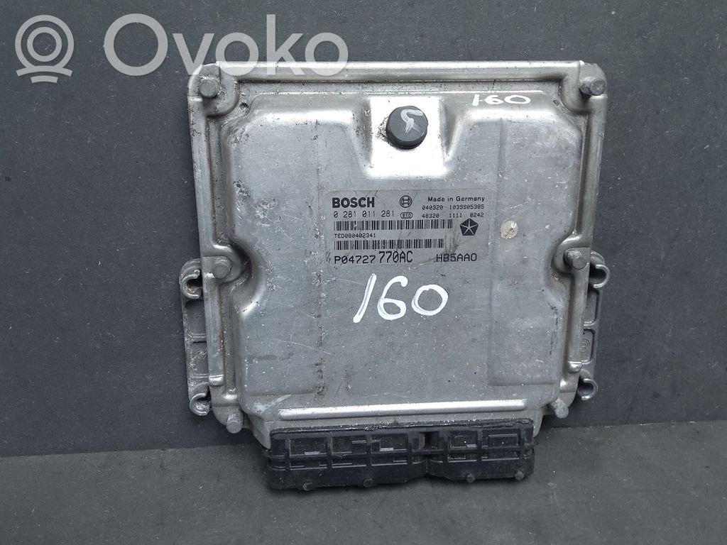 Chrysler Voyager Engine control unit/module ECU 