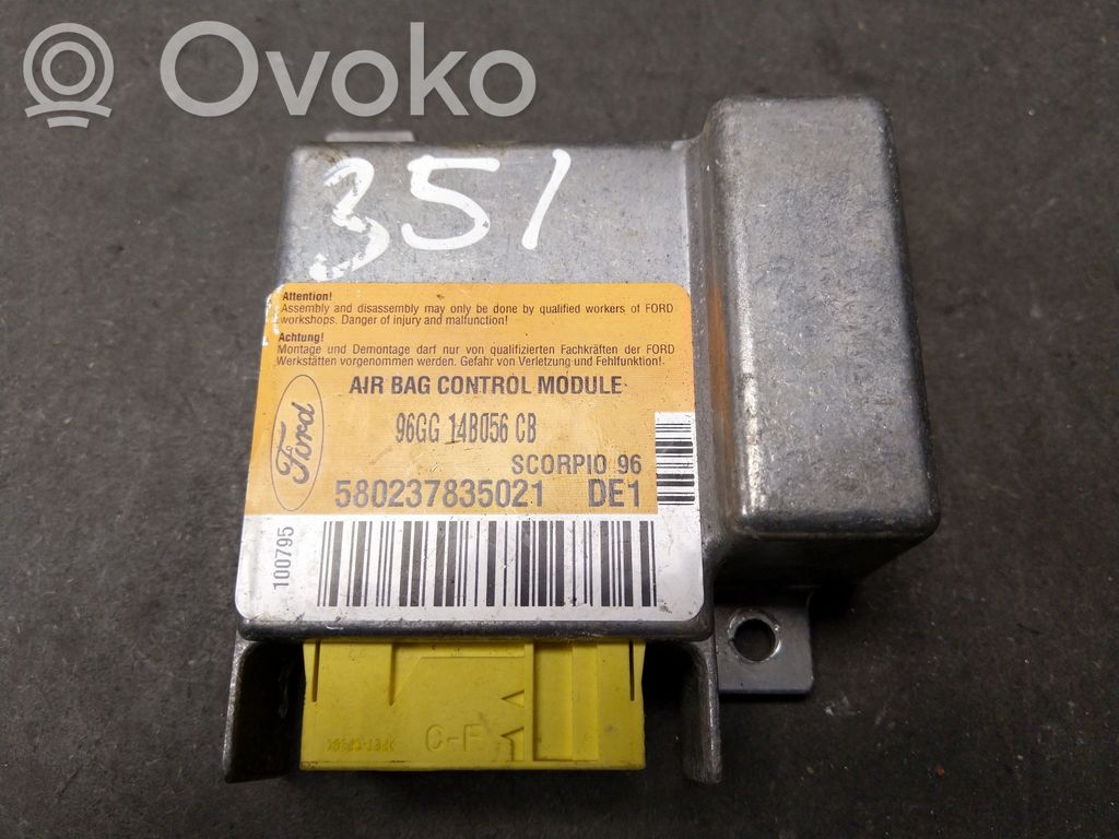 Ford Focus Airbag control unit/module 