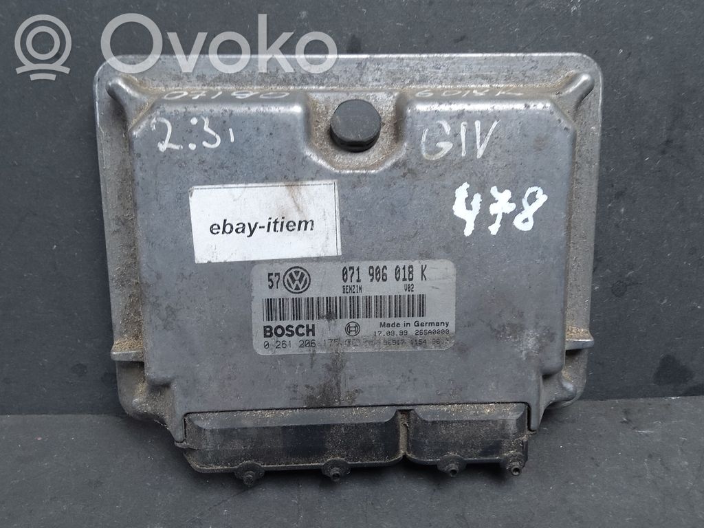 Volkswagen Golf IV Galios (ECU) modulis 