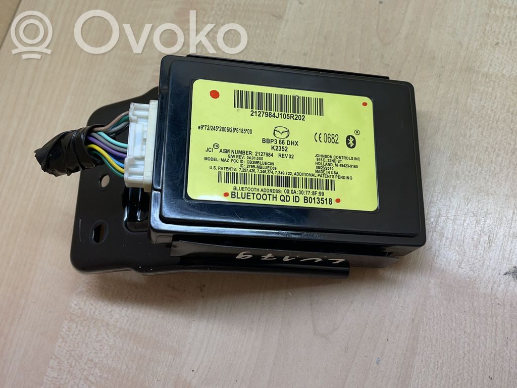 Mazda 3 II Unidad de control/módulo de bluetooth 