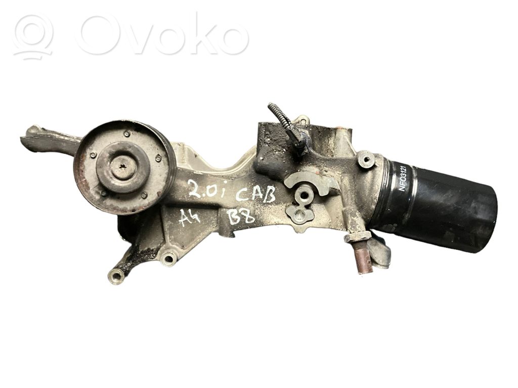 Audi A4 S4 B8 8K Mocowanie / uchwyt filtra oleju 