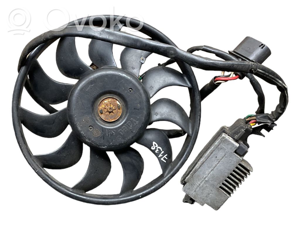 Audi A4 S4 B6 8E 8H Elektryczny wentylator chłodnicy 