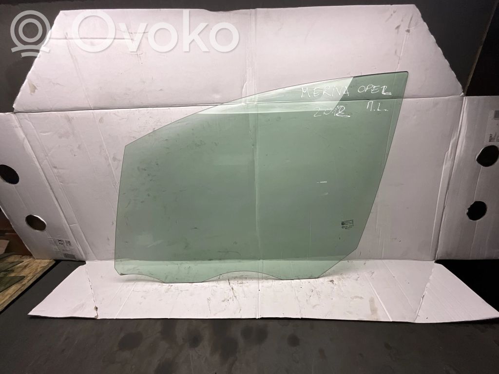 Opel Meriva B Szyba drzwi przednich 