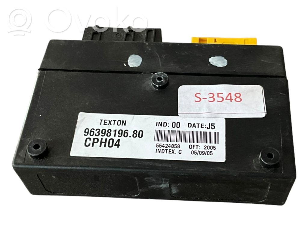 Peugeot Expert Comfort/convenience module 