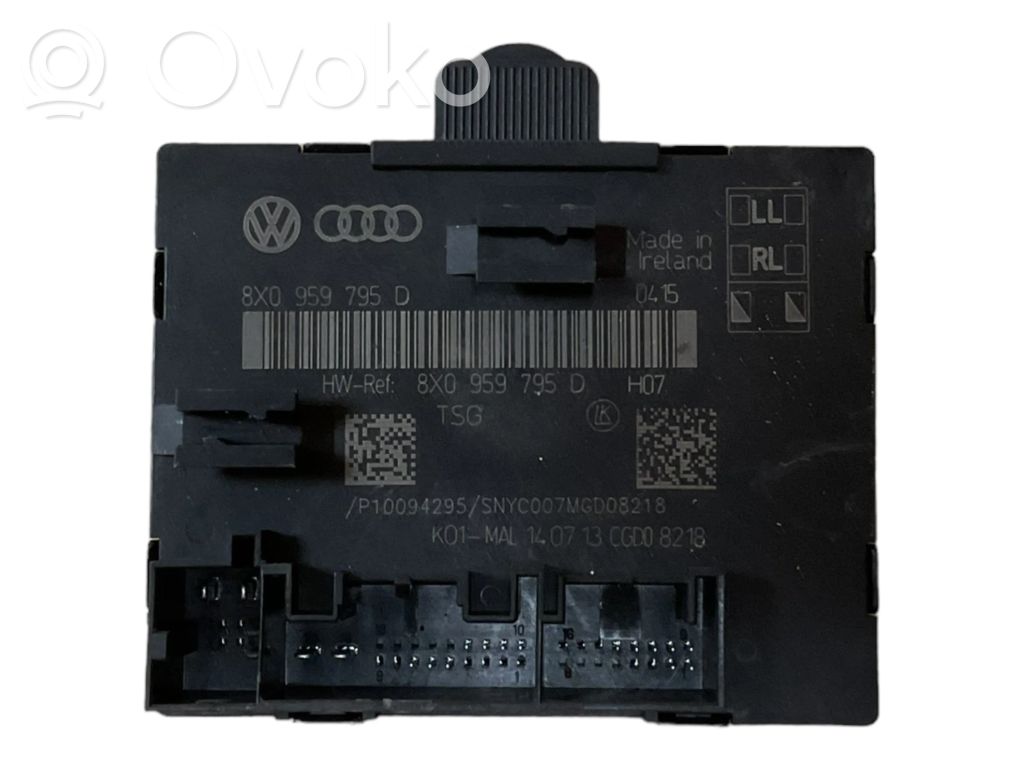 Audi A1 Other control units/modules 