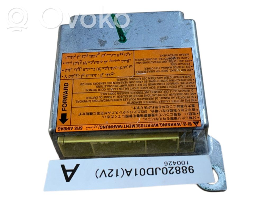 Nissan Qashqai Sterownik / Moduł Airbag 