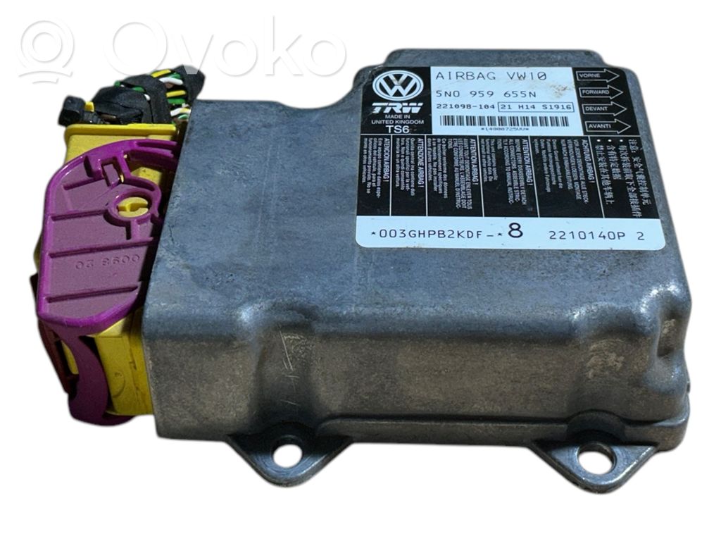 Volkswagen Tiguan Sterownik / Moduł Airbag 
