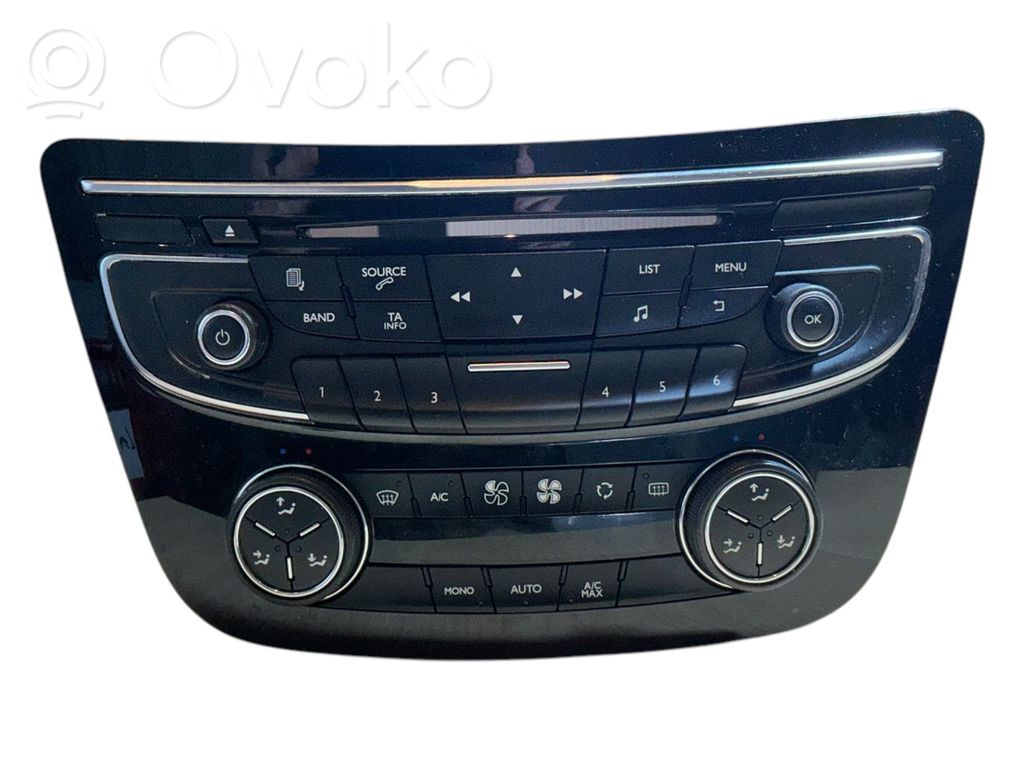 Peugeot 508 Climate control unit 