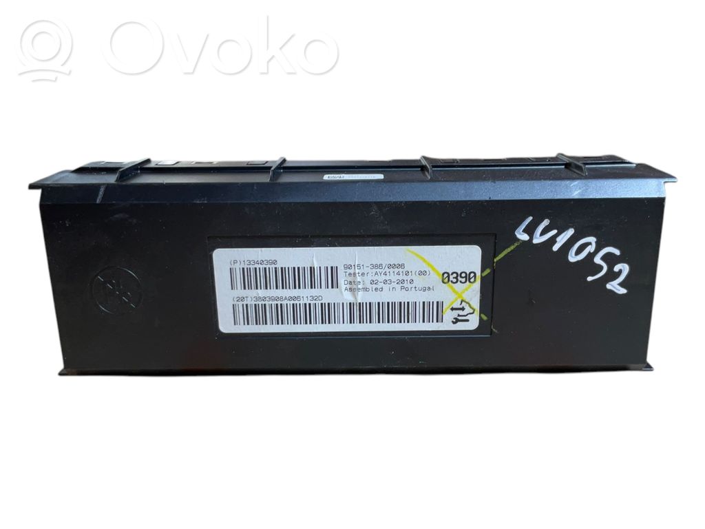 Opel Astra J Module confort 