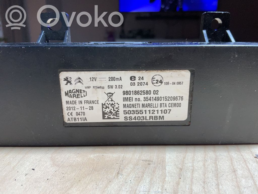 Peugeot 508 Unité / module navigation GPS 