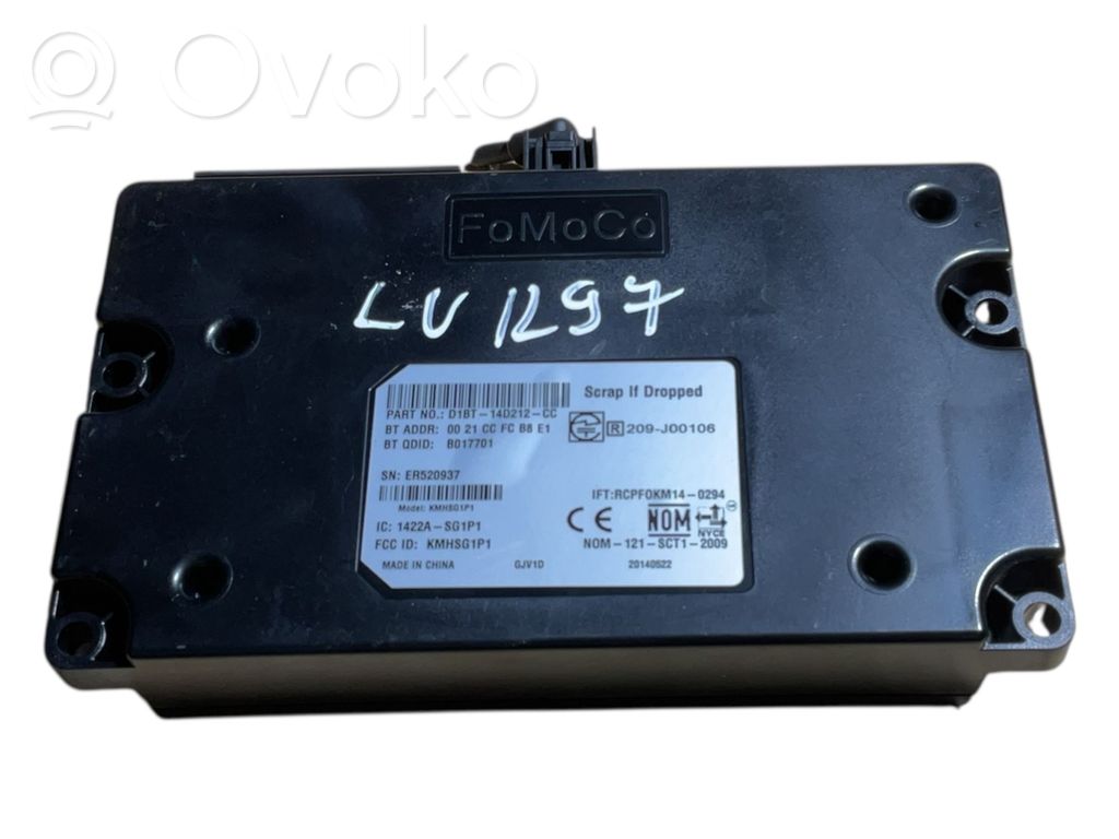Bluetooth control unit module   D1BT14D212CC,B017701