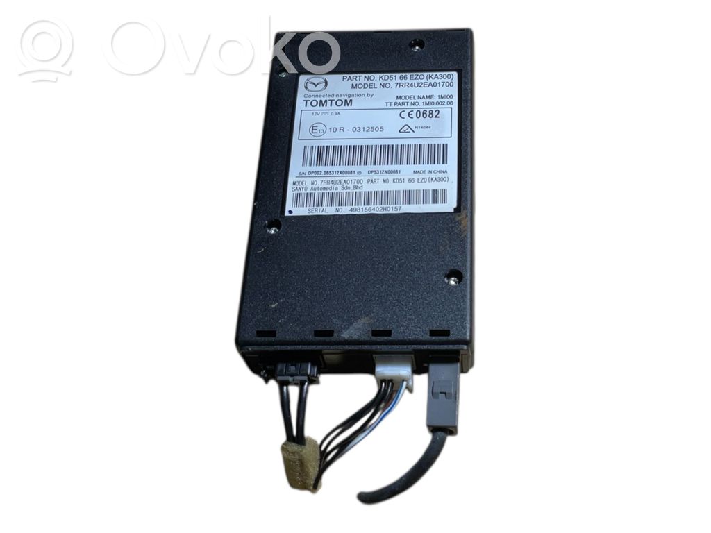 Mazda 6 GPS navigation control unit/module 