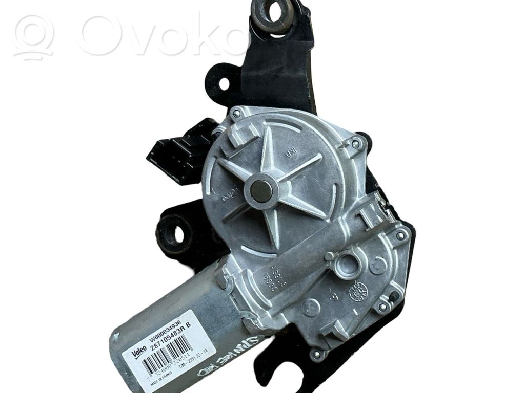 Dacia Sandero Motor del limpiaparabrisas trasero 
