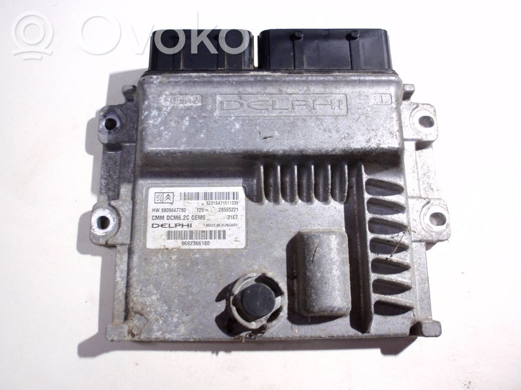 Engine control unit/module   9809447780,28555221,9692366180