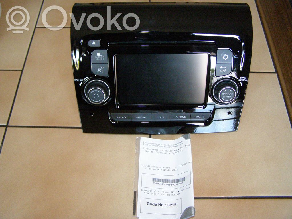 Citroen Jumper Panel / Radioodtwarzacz CD/DVD/GPS 