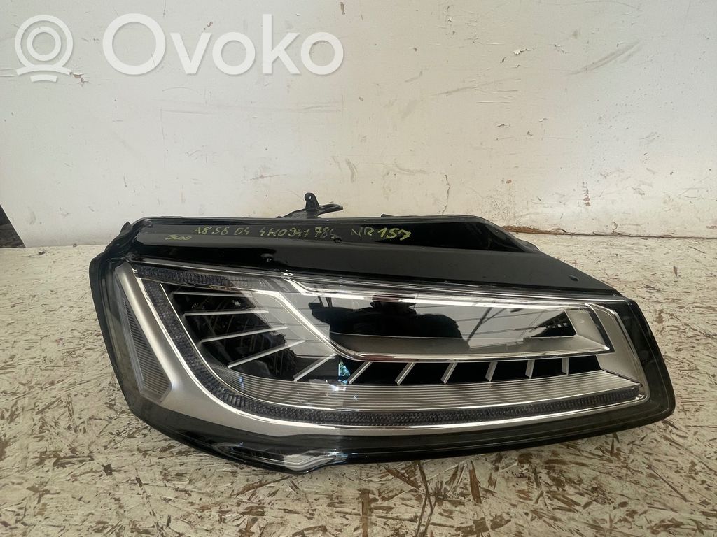 Audi A8 S8 D4 4H Piesă far 