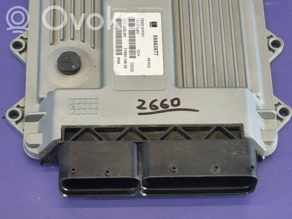 Opel Agila B Engine control unit/module ECU 