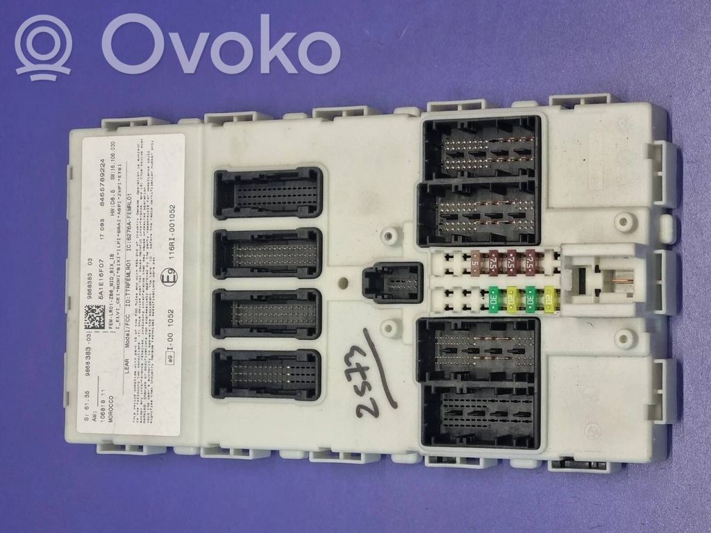 BMW 3 F30 F35 F31 Moduł / Sterownik komfortu 