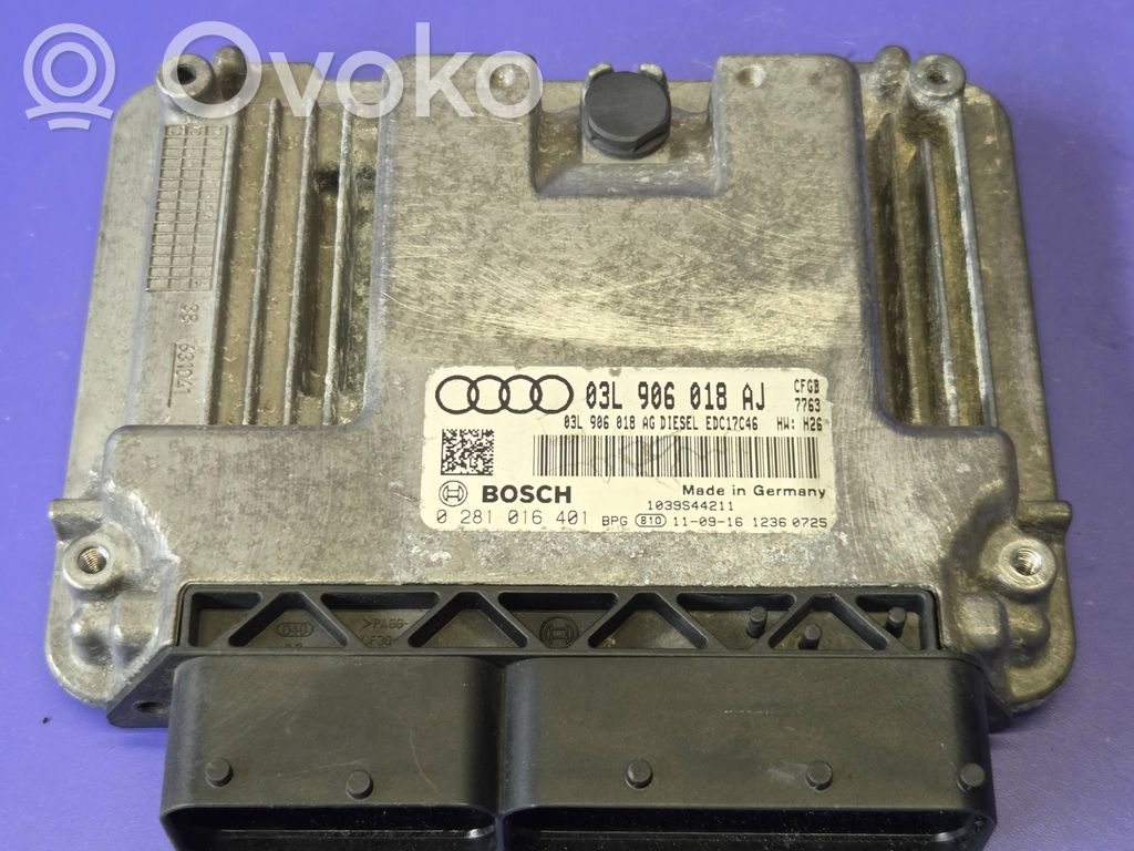Skoda Superb B6 (3T) Engine control unit/module 