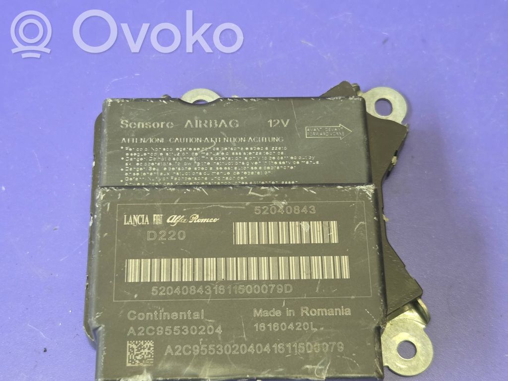 Fiat 500 Sterownik / Moduł Airbag 