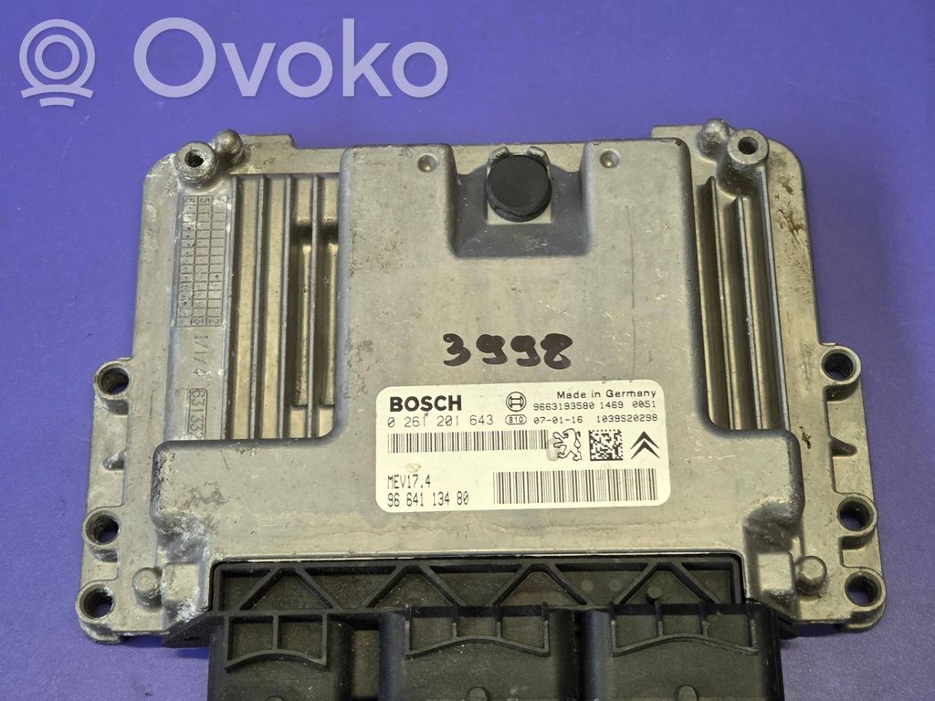 Peugeot 207 Engine control unit/module 