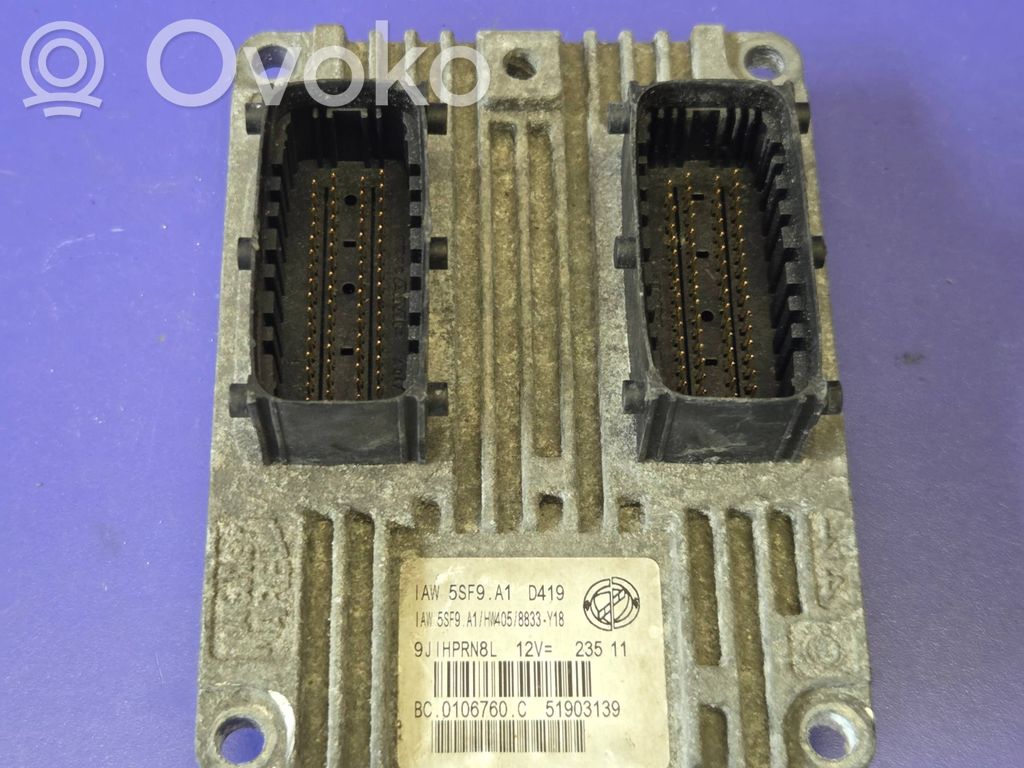 Lancia Ypsilon Engine control unit/module ECU 