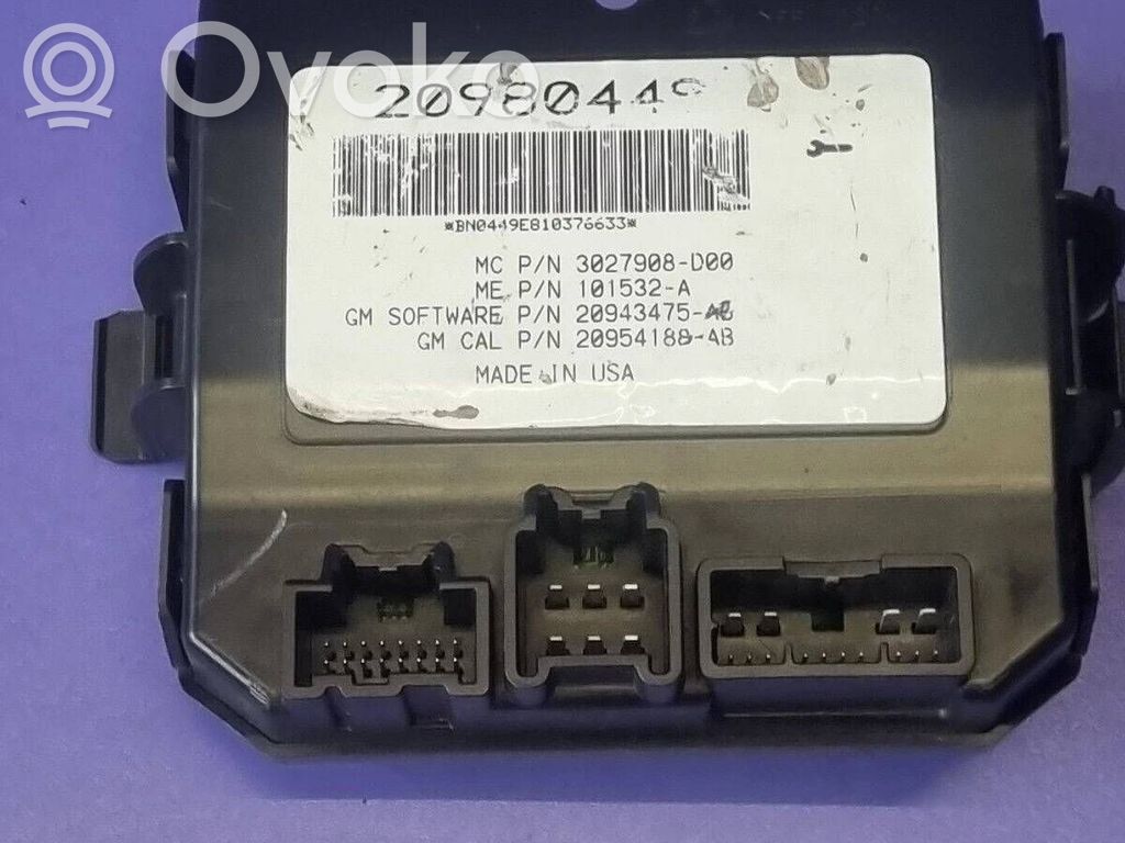 Opel Insignia A Autres unités de commande / modules 