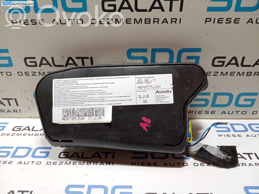 Airbag del pasajero   4E0880242