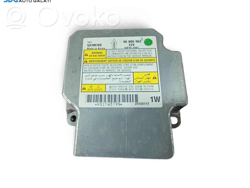 Chevrolet Aveo Module de contrôle airbag