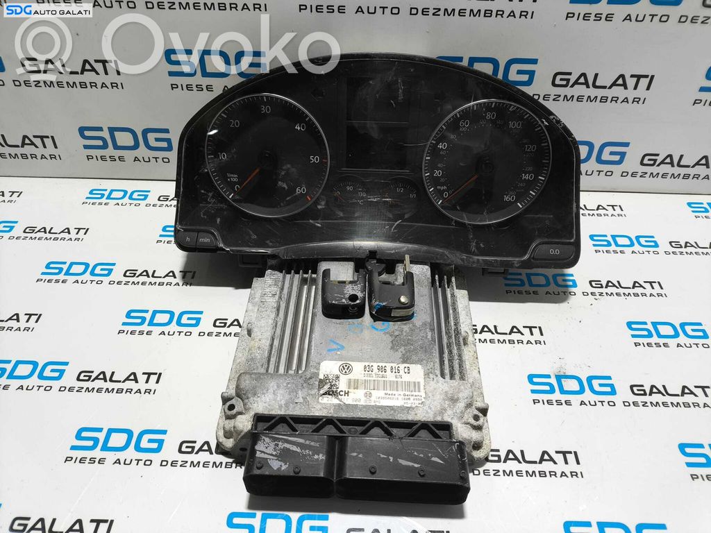 Volkswagen Polo IV 9N3 Kit calculateur ECU et verrouillage 