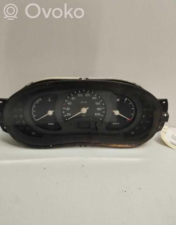 Renault Clio II Geschwindigkeitsmesser Cockpit 