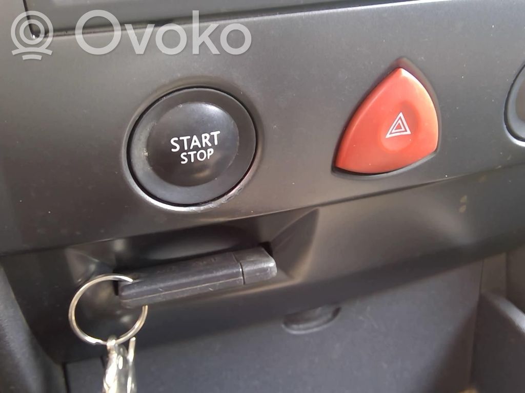 Renault Megane II Engine start stop button switch 