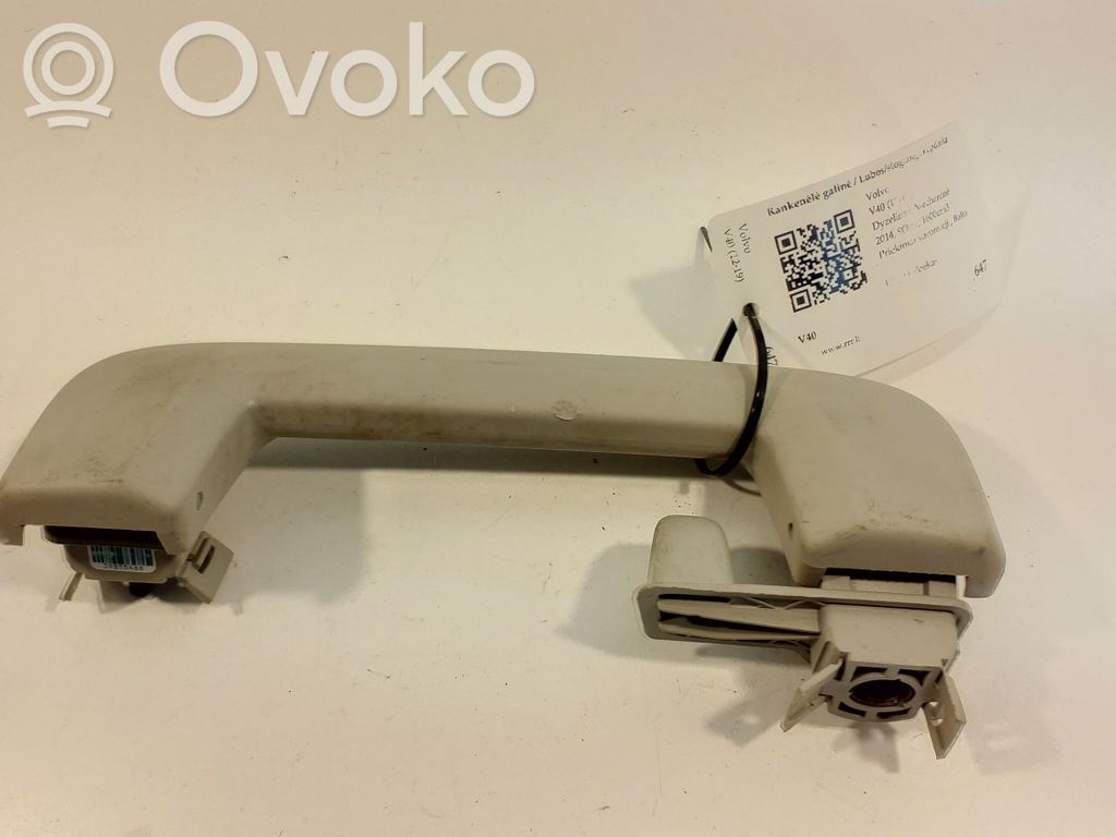 Volvo V40 Rear interior roof grab handle 