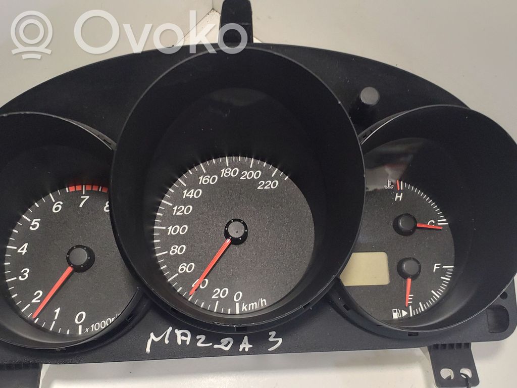 Mazda 3 II Speedometer (instrument cluster) 