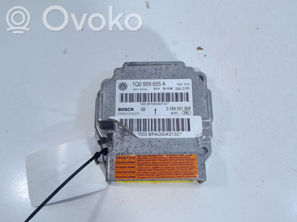 Volkswagen Eos Airbag control unit/module 