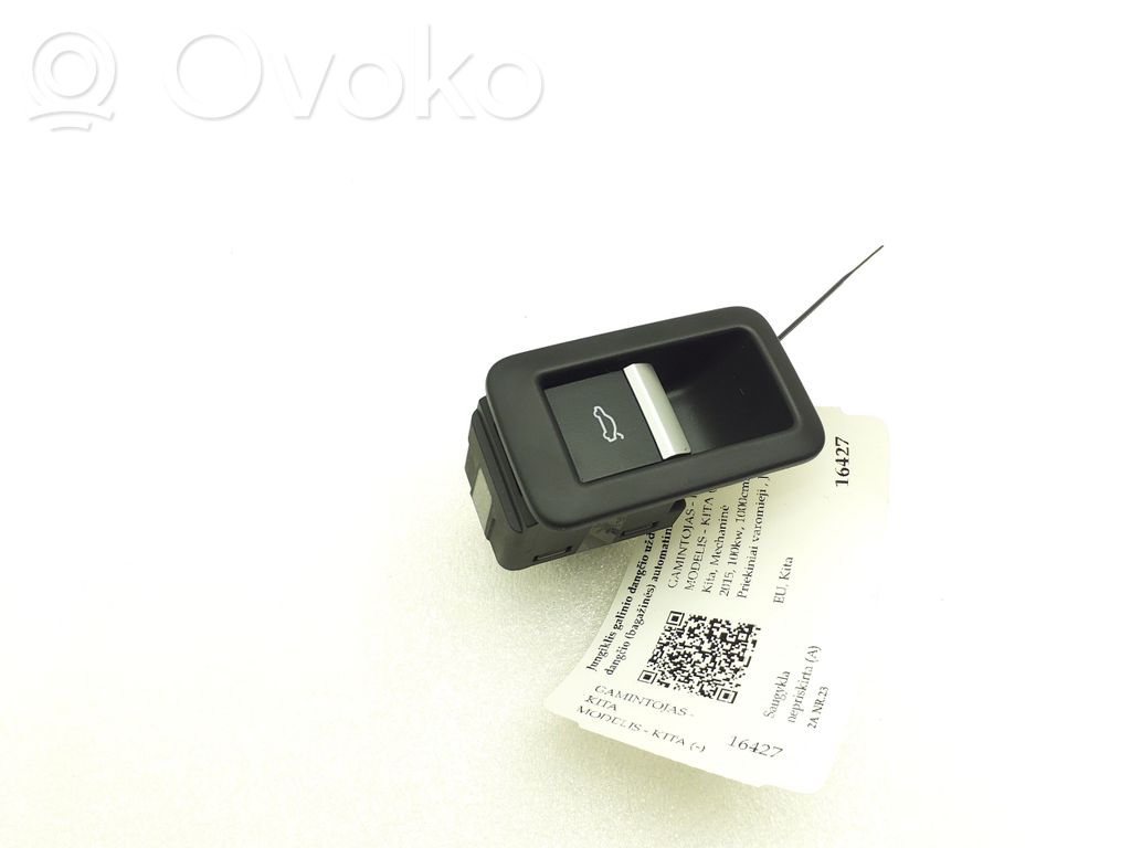 Audi A4 S4 B9 Tailgate/trunk/boot open switch 