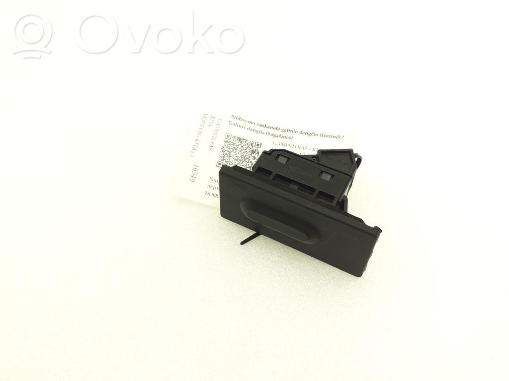 Mazda CX-3 Tailgate/trunk/boot exterior handle 