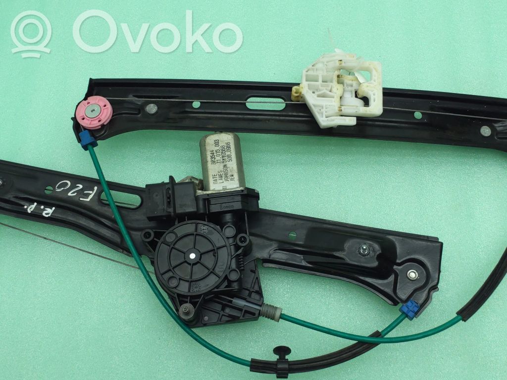 BMW 1 F20 F21 Front door window regulator with motor 