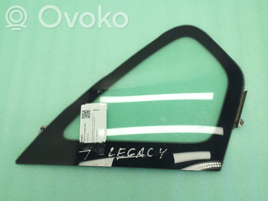 Subaru Legacy Rear vent window glass 