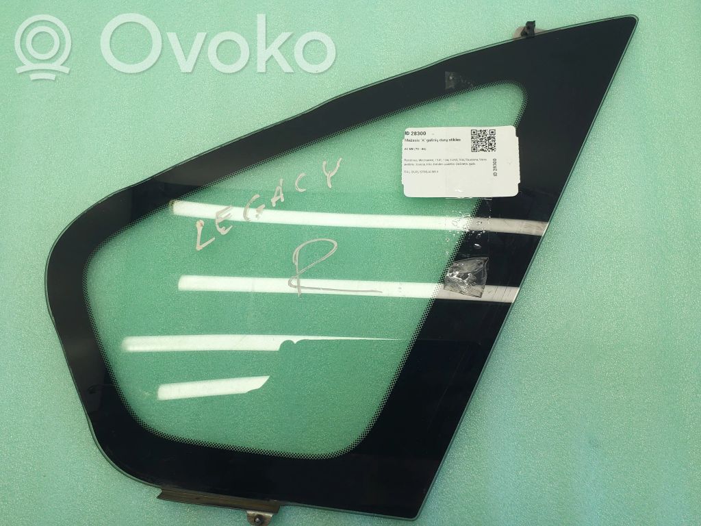 Subaru Legacy Rear vent window glass 