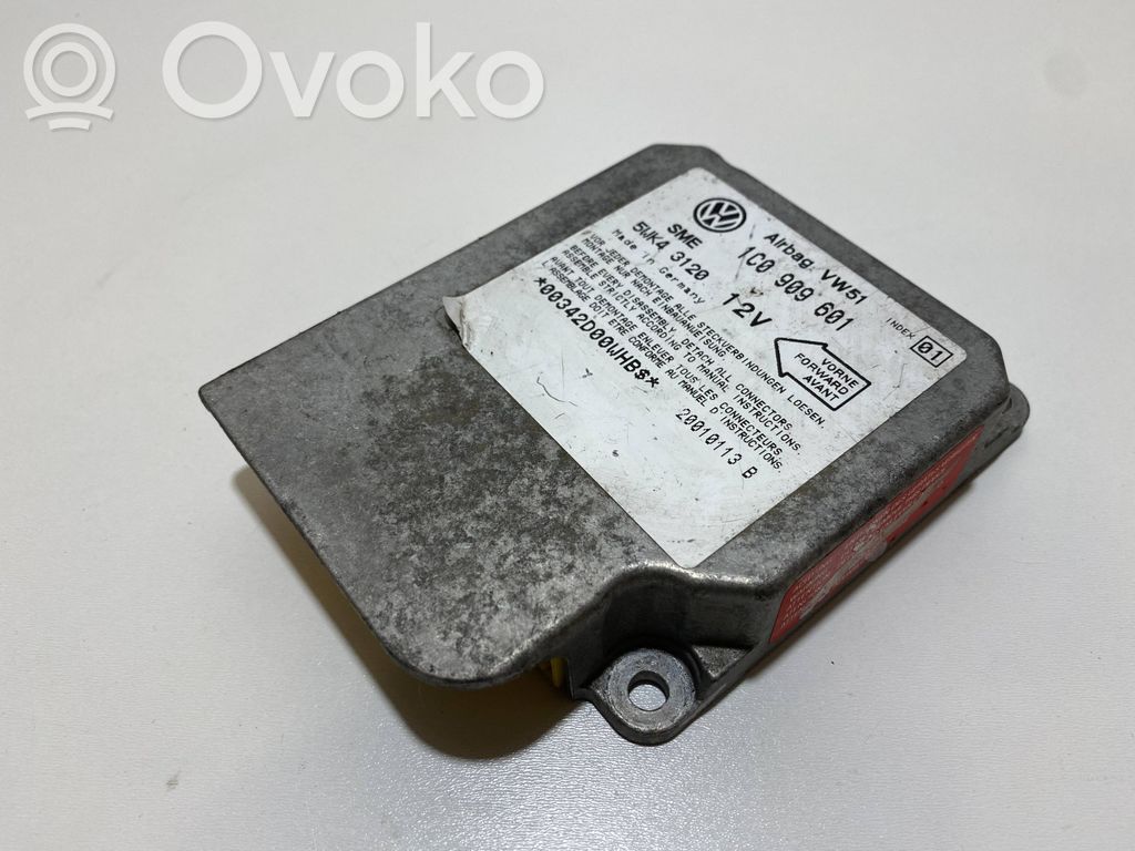 Airbag control unit/module   1C0909601,5WK43120