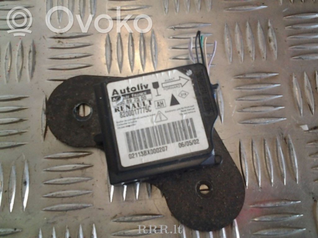 Renault Vel Satis Airbag deployment crash/impact sensor 