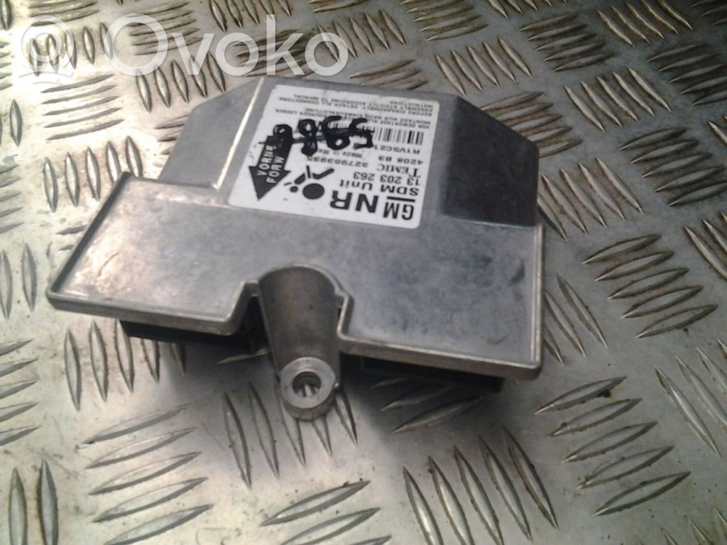 Opel Astra H Airbag control unit/module 
