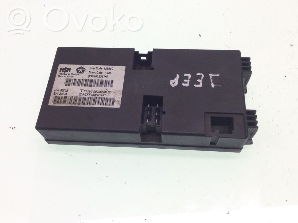 Jeep Grand Cherokee (WK) Other control units/modules 