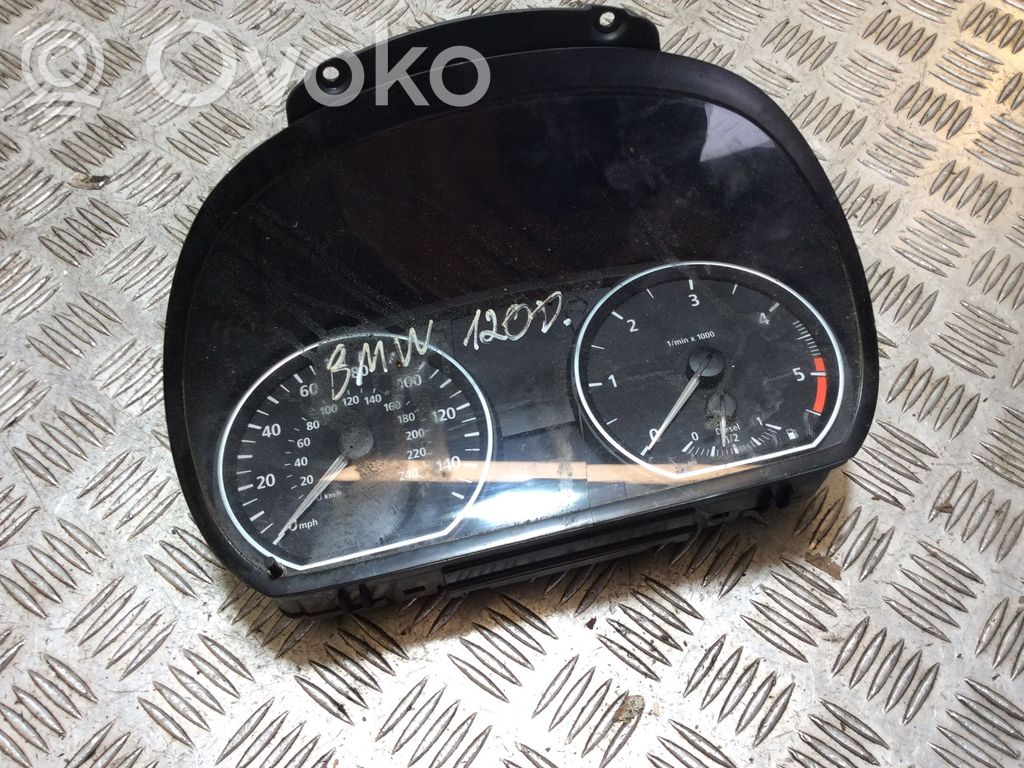 BMW 1 E82 E88 Speedometer (instrument cluster) 