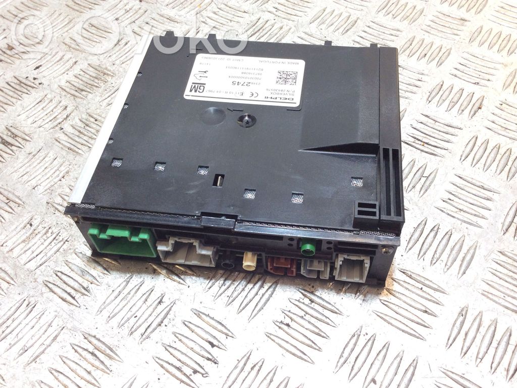 Opel Insignia A Unitate principală radio/CD/DVD/GPS 